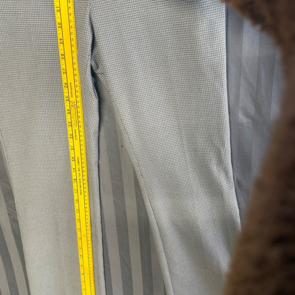 White House Black Market The Slim Houndstooth Straight Leg Career Pants‎ Size 4 - Picture 5 of 14